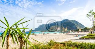 Jeden tag werden tausende neue, hochwertige bilder hinzugefügt. Mondello Strand Palmen Und Berge Sizilien Italien Fototapete Fototapeten Tour Tourismus Sicilia Europa Myloview De