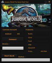 Jurassic World Hack Generate Bucks Coins Meals Xp Game Cheats World Generator Ios Games