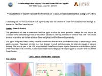 Masalah praktikum 8 penyelesaian persamaan linier simultan metode eliminasi gauss. Gauss Jordan Elimination Geogebra