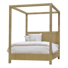 The beautiful farmhouse style of the canopy bed from bee & willow home will add warmth to any setting and provide a tall, elegant focal point in your bedroom. Woodside Canopy Bed King Nicholas Haslam