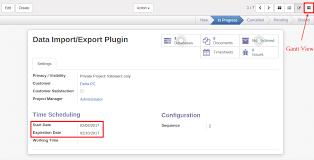 Project Gantt View Odoo Apps