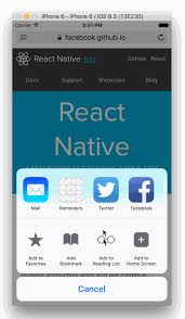 Github Alinz React Native Share Extension React Native As An Engine To Drive Share Extension