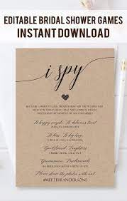 Printable Wedding Reception Game Editable I Spy Wedding Game Etsy Wedding Reception Games Wedding Advice Cards New Wedding Games