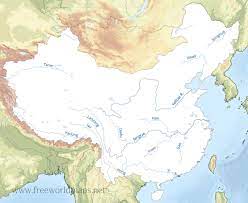 Check their location on a 2021 china rivers map. China Physical Map