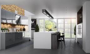 Light, dark, light grey, dark grey, original.png & original colors. Zola Gloss Handleless Kitchen Door In Porcelain And Graphite Uform
