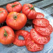 Beefsteak are large tomatoes often used for sandwiches. Tomato Varieties Types Of Tomatoes Heirloom Tomatoes