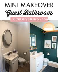 You may want to start your search by looking for mirrors in your price range; Guest Bathroom Mini Makeover But First Coffee Connecticut Lifestyle And Motherhood Blog