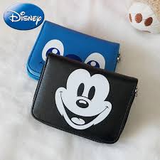 The handsome wallet makes a perfect gift for the man in your life for father's day or a birthday. Disney Cartoon Mickey Mouse Print Leather Wallet Women Clutch Bags Trendy Fashion Female Ladies Credit Card Purse Money Bag Diaper Bags Aliexpress