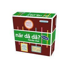 Nar Da Da Kanda Citat Spel Pocketversion Se Online Adlibris