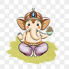 Simple Style Ganesh Chaturthi Elephant Elements Ganesh Chaturthi Elephant God Png Transparent Clipart Image And Psd File For Free Download Goddess Artwork Baby Ganesha Cartoon Clip Art