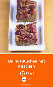 Quinoa Kuchen Mit Kirschen Rezept Kuchen Mit Kirschen Zuckerfreier Kuchen Kuchen