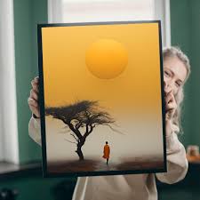 Tablou Canvas- The Unknown Road – The Print Studio