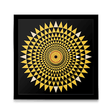 Check out the complete tutorial of the granny square mandala crochet pattern here in the following link. Mandala Floral Wood Time Frame Square Table Clock Mosaic Art Flower Modern Design Abstract Yellow Graphic Desktop Wall Watch Wall Clocks Aliexpress