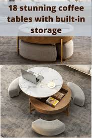 Therefore, the special 5 tables are presented with the information needed. 18 Stunning Coffee Tables With Built In Storage Living In A Shoebox Coffee Table With Seating Stylish Coffee Table Coffee Table