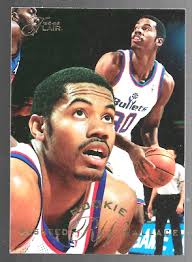 1995-96 Flair Rookie Rasheed Wallace 225 Washington Bullets Basketball Card 