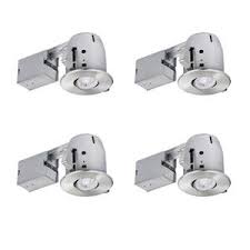 Slim led recessed lighting kit. Globe Electric Recessed Lighting Indoor Lighting Reno Depot