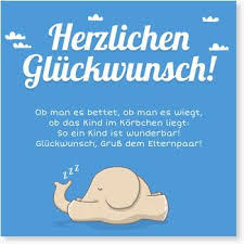 Gluckwunschkarte Zur Geburt Des Babys Schlafender Elefant In Blau Gluckwunschkarte Geburt Wunsche Zur Geburt Spruche Zur Geburt