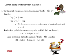 Xlog 5 + xlog 2 = 2 merupakan persamaan logaritma yang bilangan pokoknya memuat variabel x. Kumpulan Soal Dan Pembahasan Logaritma Ilmusosial Id