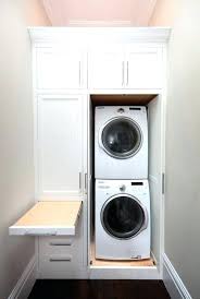 Remember, you have to measure every dimension of the delivery from the laundry room to the. Stacked Washer Dryer Cabinet View Full Size Stackable Washer Dryer Closet Dimensions Laundry Room Remodel Laundry Room Storage Shelves Stacked Laundry Room