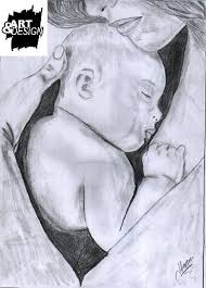 Mother Love With His Son Pencil Sketch By Zohaib Hassan Facebook Com Aad2014 Twitter Com Zohaibhaxan Sketches Of Love Color Pencil Sketch Sketches
