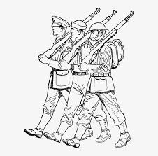 Veterans day moments are very special. Soldiers Marching Veterans Day Coloring Pages Coloring March For Coloring Transparent Png 590x755 Free Download On Nicepng
