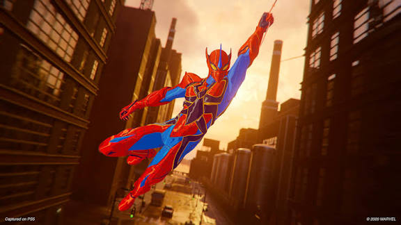 Arachnid Rider Suit (Spider Man Ps4) Minecraft Skin