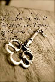 You have probably seen the only one can unlock the key to my heart photo on any of your favorite social networking sites, … If You Lose The Key To My Heart Don T Worry Just Knock I Will Let You In Key To My Heart Old Keys Key Quotes