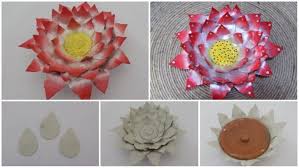 Floral art pattern diya design free vector we have about (225,140 files) free vector in ai, eps, cdr, svg vector illustration graphic art design format. How To Make Floral Diya Simple Craft Ideas