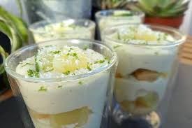 Tiramisu Citron Vert Ananas Et Coco Tiramisu Citron Tiramisu Recette Recette Entremet