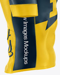 Download Men S Cycling Jersey Mockup In Apparel Mockups On Yellow Images Object Mockups