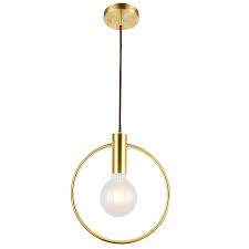 Modern Round Circle Pendant Light Iron Minimalist Retro Scandinavian Loft Gold Pendant Lamp Metal Hanging Lamp E27 Indoor Fixtures Hanging Lights From Ceiling Pendant Light Bulbs From Albert Ng668 112 57 Dhgate Com
