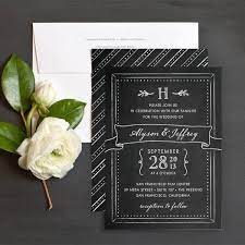 Sweet Chalkboard Wedding Invitations By Elli Unique Wedding Invitations Unique Wedding Invitation Wording Chalkboard Wedding Invitations