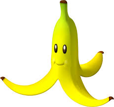 Peau de banane tiré du jeu vidéo Mario kart