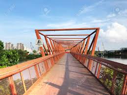 Punggol singapore to punggol point jetty singapore cycling tour (2020). Red Color Lorong Halus Bridge At Punggol Waterways Singapore Stock Photo Picture And Royalty Free Image Image 119501413