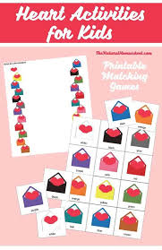 To make things harder have capital and small letters. Awesome Printable Heart Activities For Kids Color Strips The Natural Homeschool