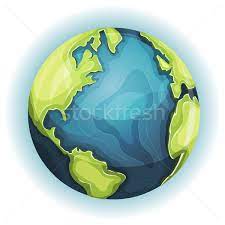 Kejar paket c diterima apa tidak kirakira dialfama. Cartoon Earth Planet Vector Illustration C Benchart 8304730 Stockfresh