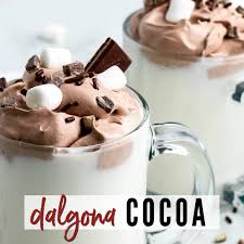 Dalgona Cocoa Whipped Hot Chocolate A Reinvented Mom