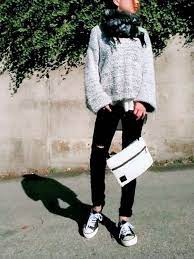 c h u r a しまむらのストール スヌードを使ったコーディネート wear ファッション ファッションコーディネート スヌード