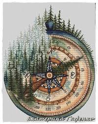 Maybe you would like to learn more about one of these? Hot Embroidery Canada Compass How To Transfer Counted Cross Stitch Pattern With 100 Cotton Floss Free Shipping For Home Decor Patterns Aliexpress
