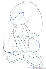 How To Draw Knuckles The Echidna Step By Step Drawing Tutorials Drawing Tutorial Step By Step Drawing Echidna