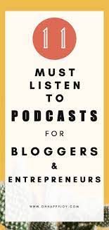 It's packed with interviews from the leaders of some of the most valuable companies in the world. 11 Best Podcasts For Bloggers Entrepreneurs Oh Happy Joy Business Podcasts Business Blog Podcasts