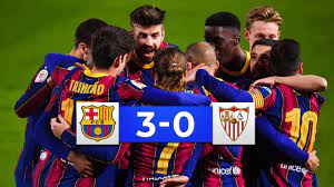 Barcelona played sevilla at the national cup of spain on march 3. Comeback Completed Barcelona Vs Sevilla 3 0 All Goals Highlights 2021 Youtube
