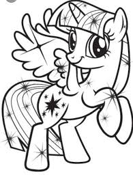 Twilight Sparkle Coloring Page Unicorn Coloring Pages My Little Pony Coloring My Little Pony Twilight