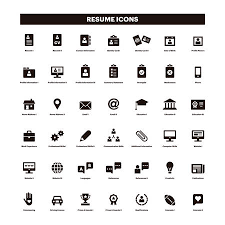 Resume vector icon cv icon white stock vector art illustration. Resume Stock Photos And Images 123rf