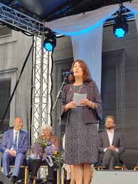 Foreign minister ann linde on sweden's coronavirus policy: File Ann Linde Helsinki 2019 Jpg Wikimedia Commons