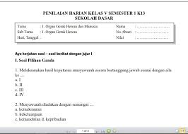 Soal tema 8 kelas 5 dan kunci jawaban. Soal Penilaian Harian Kelas 5 Tema 1 Subtema 1 Dan Kunci Jawabannya Sekolahdasar Net