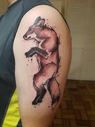 They look great on both. Sketched Fox Tattoo Designed And Tattooed By Tim Phillips Tony S Tattoos Hartsville Sc Tattoos