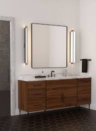 For artful, layered bathroom lighting, think stylish vanity lighting, wall sconces on either side of the mirror, or even a pair of chic pendants.and for that, you can pay a pretty penny for the kind of bathroom lighting ideas you see at schoolhouse electric or cedar & moss — or you can try one of these diy bathroom light fixtures. Best Bathroom Vanity Lighting Lightology