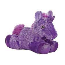 8 Aurora Plush Unicorn Bright Purple Mini Flopsie Stuffed Animal Toy New Unicorn Stuffed Animal Unicorn Plush Plush Stuffed Animals