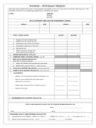 In tennessee, both parents must financially support their children. In Child Support Obligation Worksheet Complete Legal Document Online Us Legal Forms